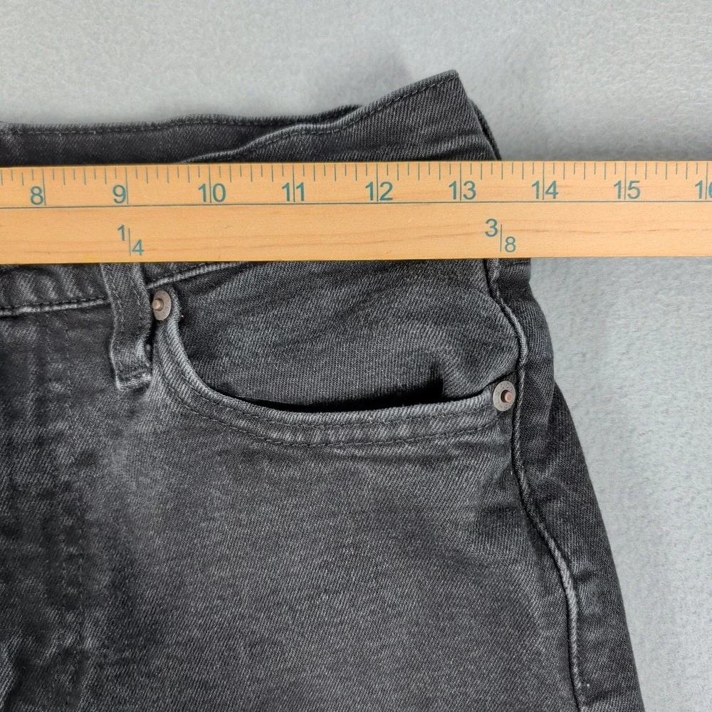 Levi's Jeans Men 29x30 Black 512 Skinny Fit 28833-0848 Denim Casual BIG E